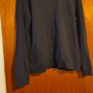Navy Blue Long Sleeve Sweatshirt